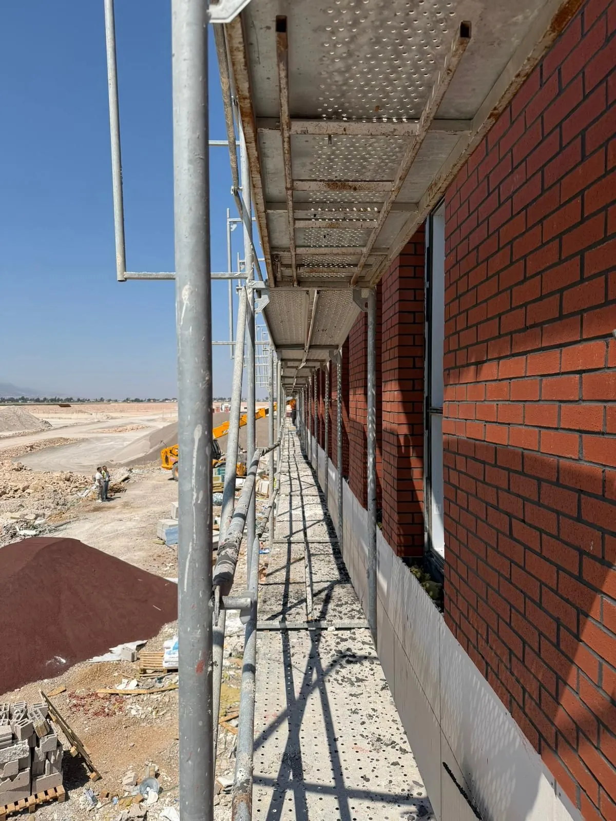 GRC Mekanik Klinker Tuğla Kaplama uygulaması